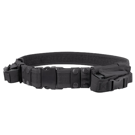Condor Outdoor Products TACTICAL BELT, BLACK TB-002